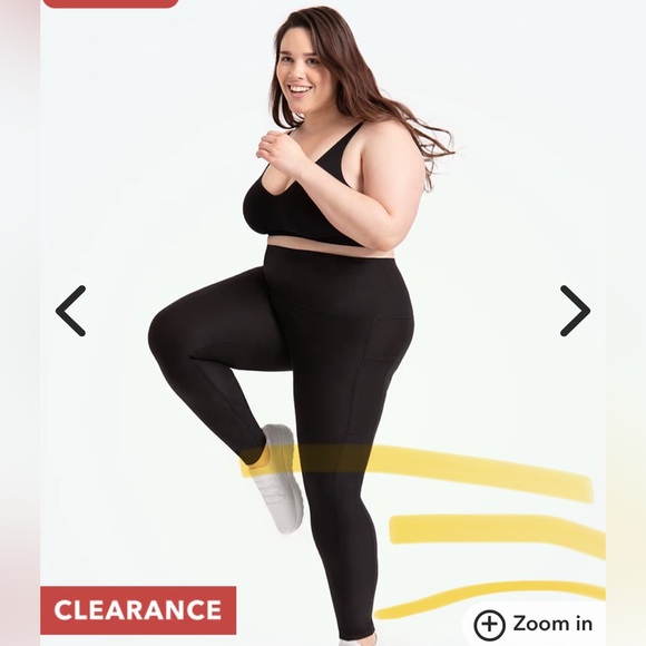 Shapermint Essentials High-Waisted Active Shaping Leggings - Picture 3 of 7